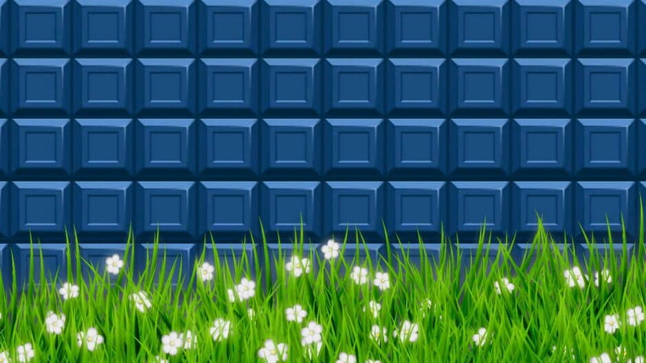 Chocolate makes you happy: Easter banner