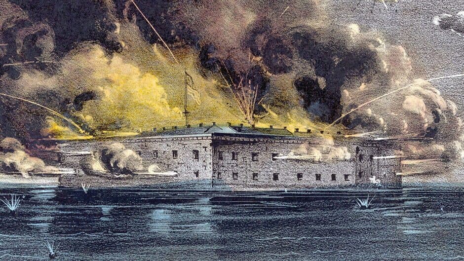 Fort Sumter banner