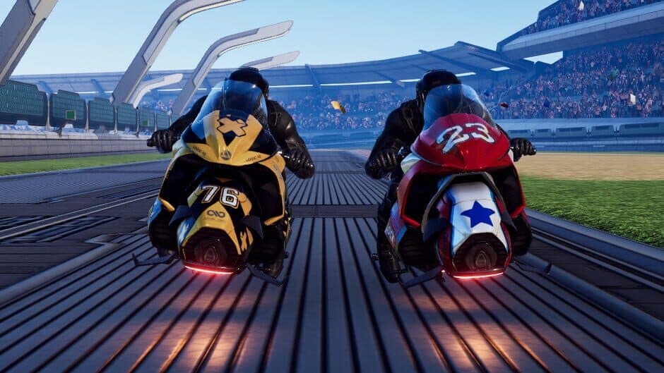 V-Racer Hoverbike banner