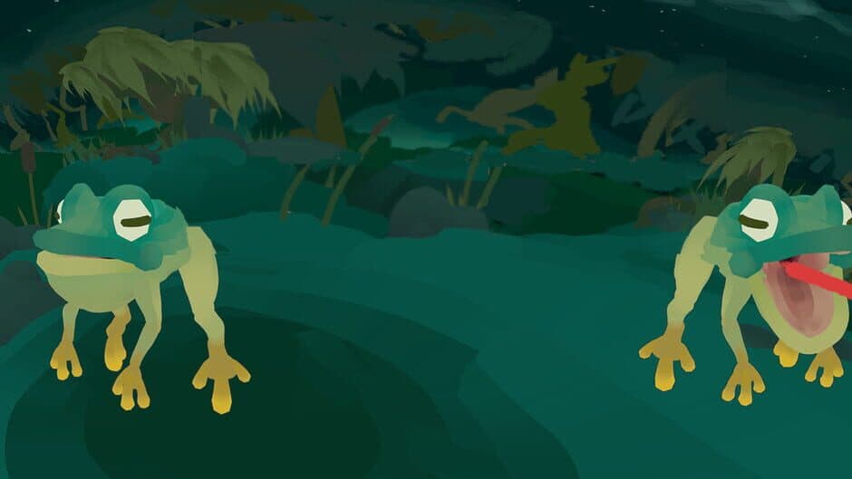 Frog Hands Steve banner