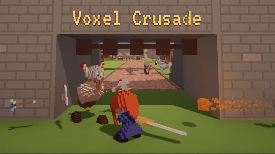 Voxel Crusade banner
