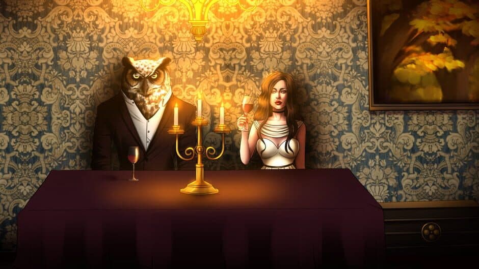 Dinner with an Owl banner