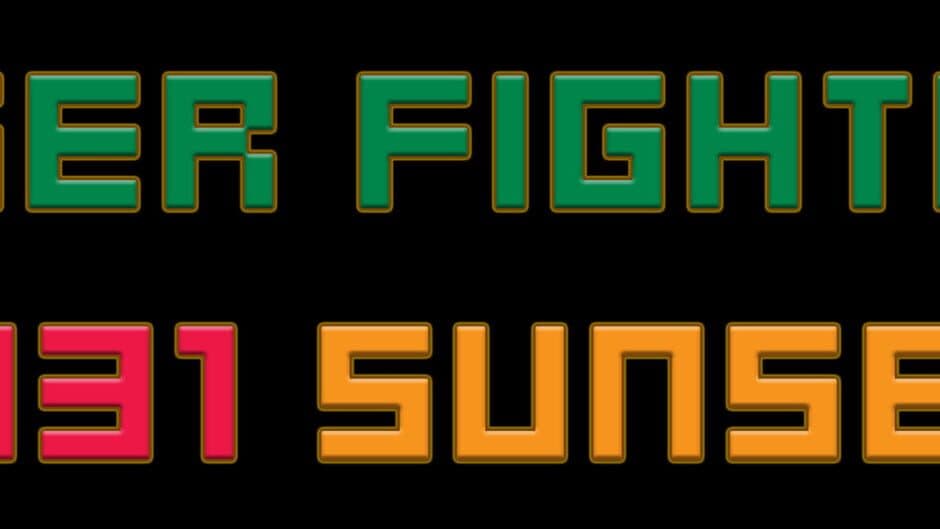 Tiger Fighter 1931: Sunset banner