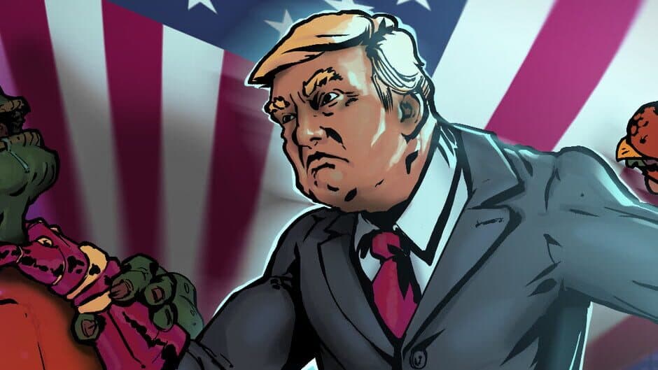 Donald VS Martians banner