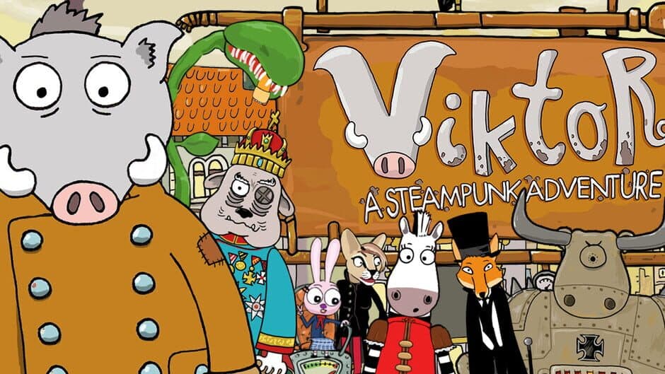 Viktor, a Steampunk Adventure banner
