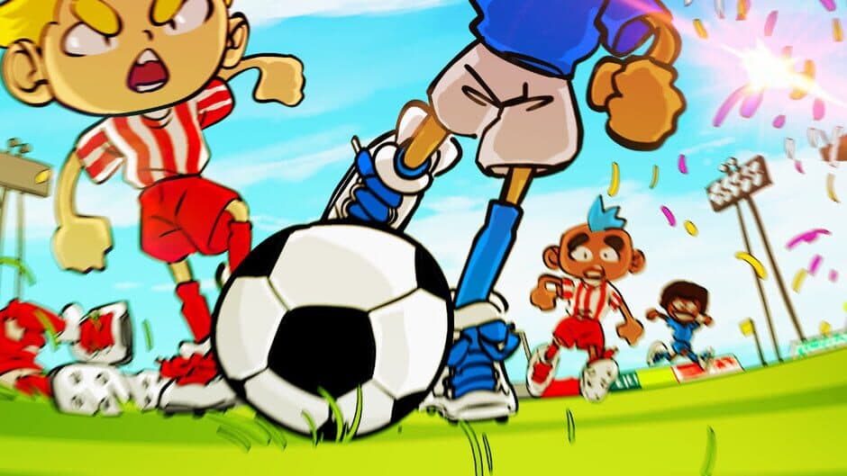 World Soccer Strikers'91 banner