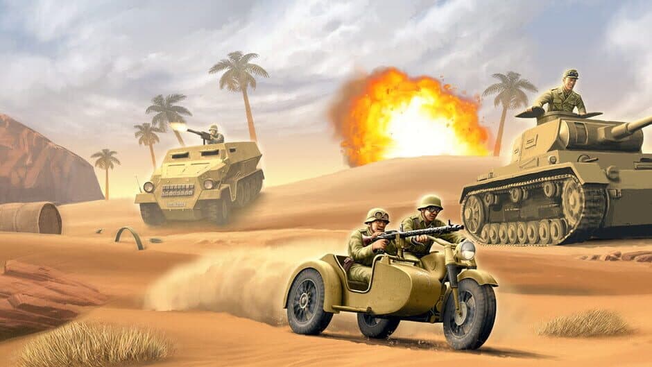 1943 Deadly Desert banner