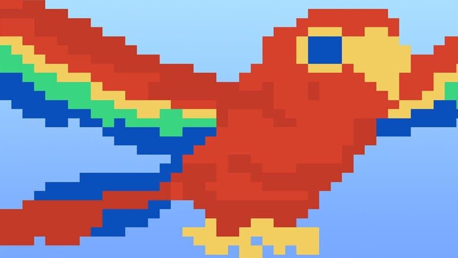Rainbow Pixel banner