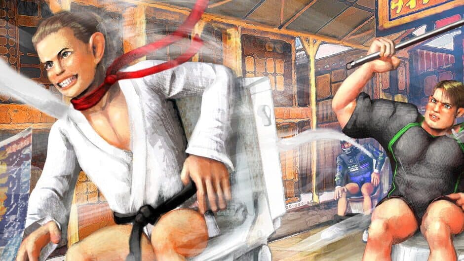 Gekisou! Benza Race -Toilet Shooting Star- banner