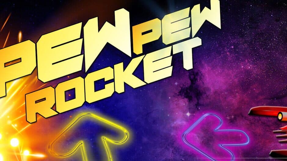 Pew Pew Rocket banner
