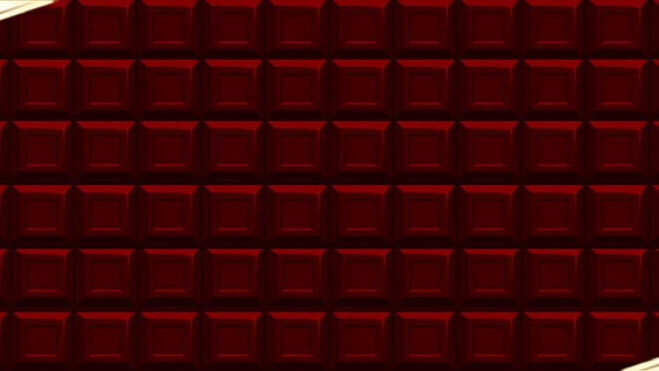 Chocolate makes you happy: Valentine's Day banner