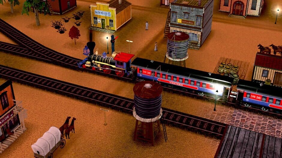 Wild West Steam Loco banner