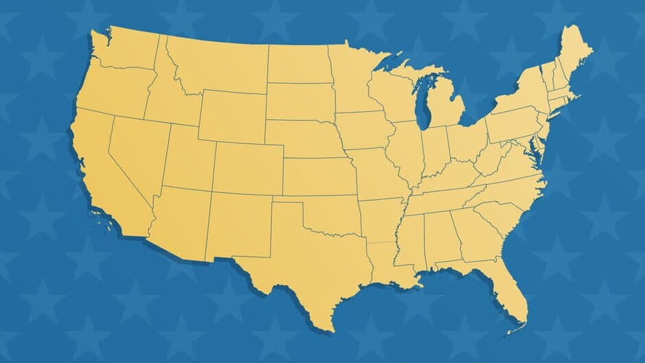 The 50 States Quiz banner