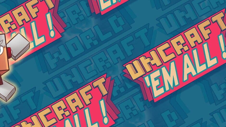 Uncraft World banner