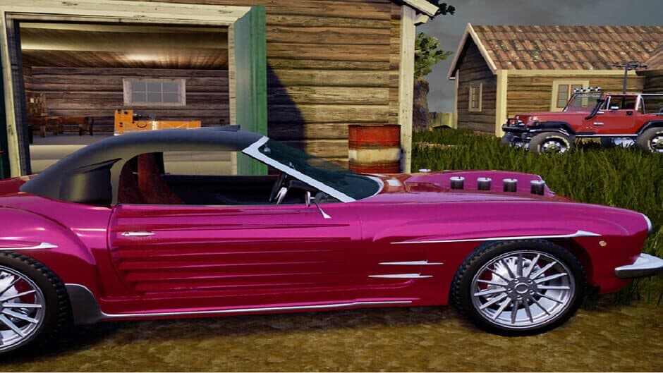 The Build and Race Hotrod Game banner