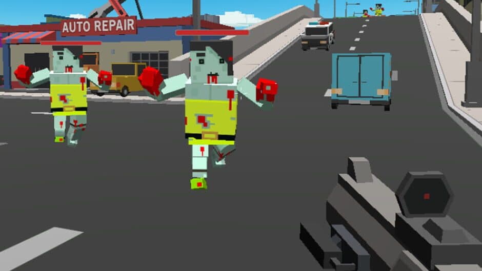 Square Head Zombies 2 - FPS Game banner