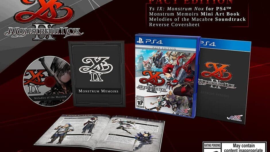 Ys IX: Monstrum Nox - Pact Edition banner