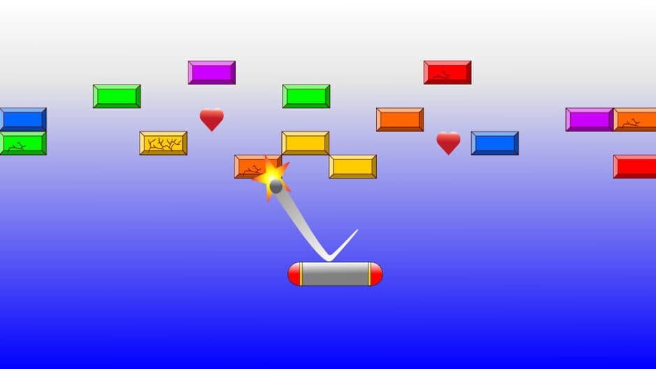 Brick Breaker Heart Collector banner