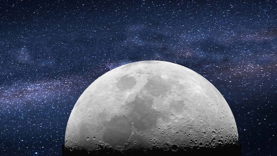 Hitler on the Moon banner