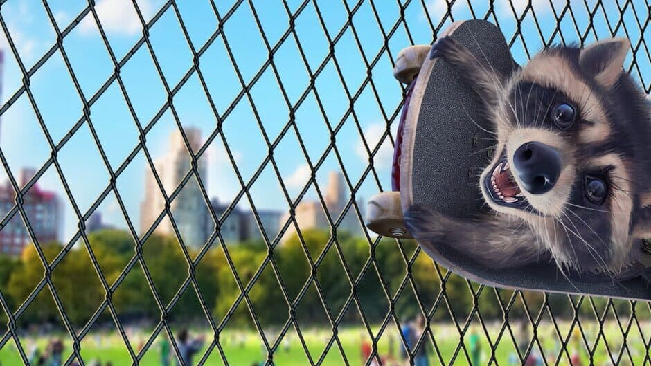 Wanted Raccoon banner