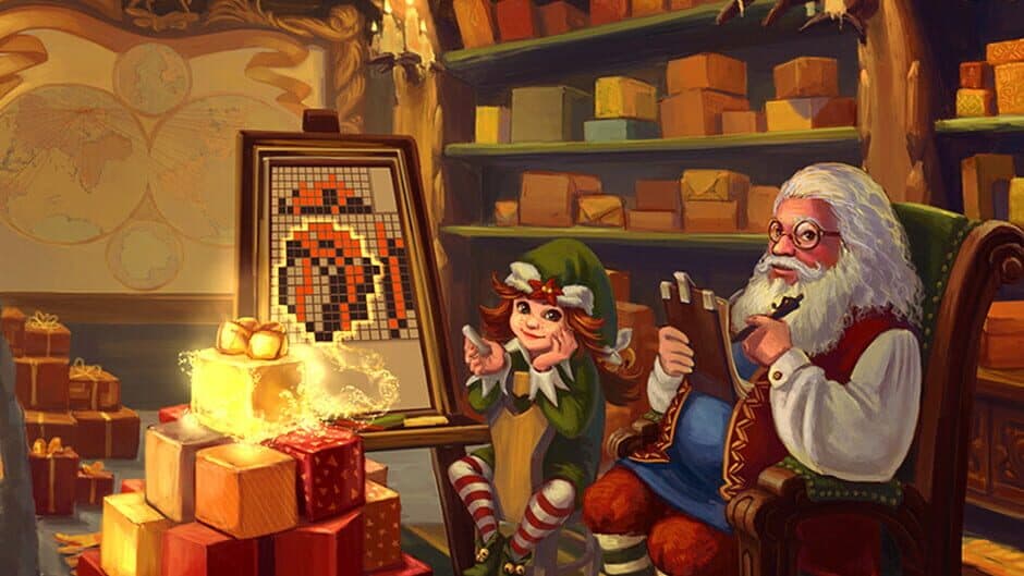 Christmas Griddlers: Journey to Santa banner