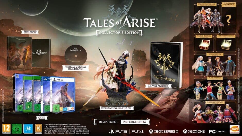 Tales of Arise: Collector's Edition banner