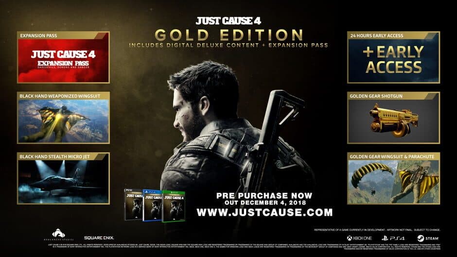 Just Cause 4: Gold Edition banner