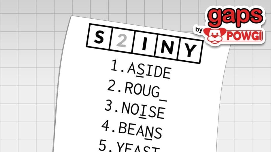 Gaps by Powgi banner