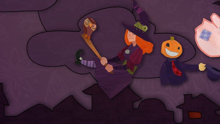 Halloween Patchwork Trick or Treat banner