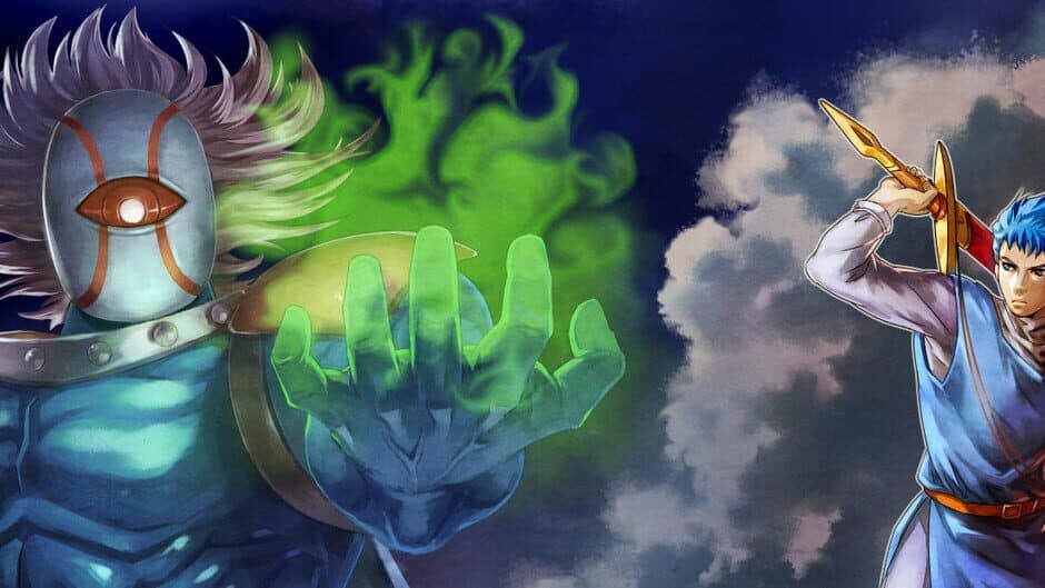 Blue fencer Resurrection banner