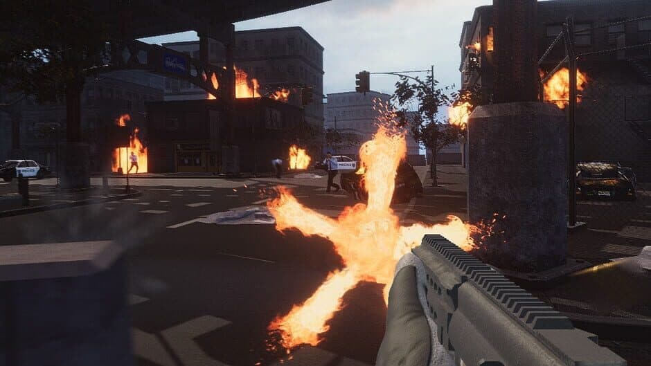 Fuck the Police banner