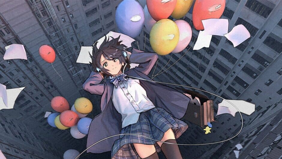 VR shooting cute balloons banner