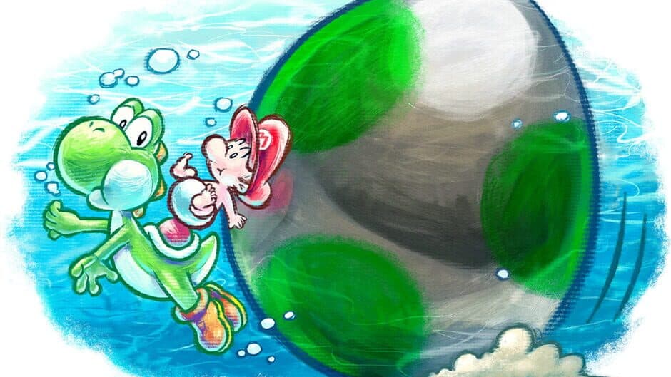 Yoshi's New Island banner