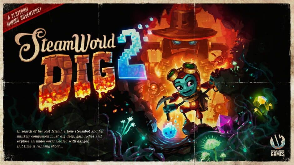 SteamWorld Dig 2 banner