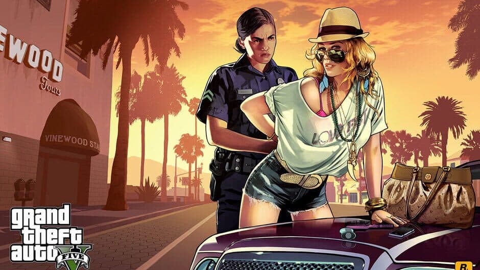 Grand Theft Auto V banner