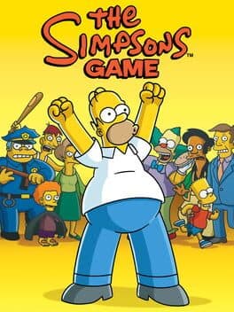The Simpsons Game cover art