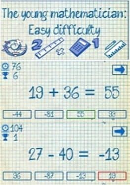 The young mathematician: Easy difficulty cover art