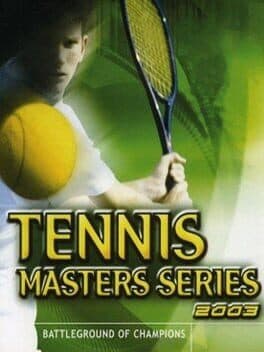 Tennis Masters Series 2003 cover art