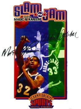 Slam 'n Jam '96 Featuring Magic & Kareem cover art