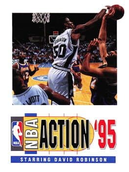 NBA Action '95 starring David Robinson cover art