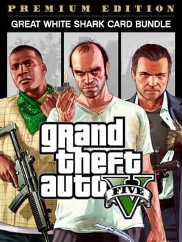 Grand Theft Auto V: Premium Edition & Great White Shark Card Bundle cover art