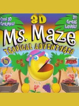 3D Ms. Maze: Tropical Adventures cover art