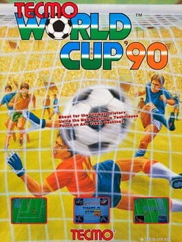 Tecmo World Cup '90 cover art