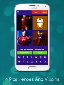 4 Pics Heroes and Villains cover art