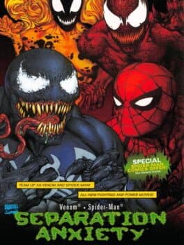 Venom/Spider-Man: Separation Anxiety cover art