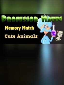 Professor Watts Memory Match: Cute Animals cover art
