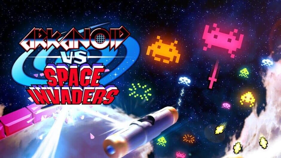 Arkanoid vs. Space Invaders banner