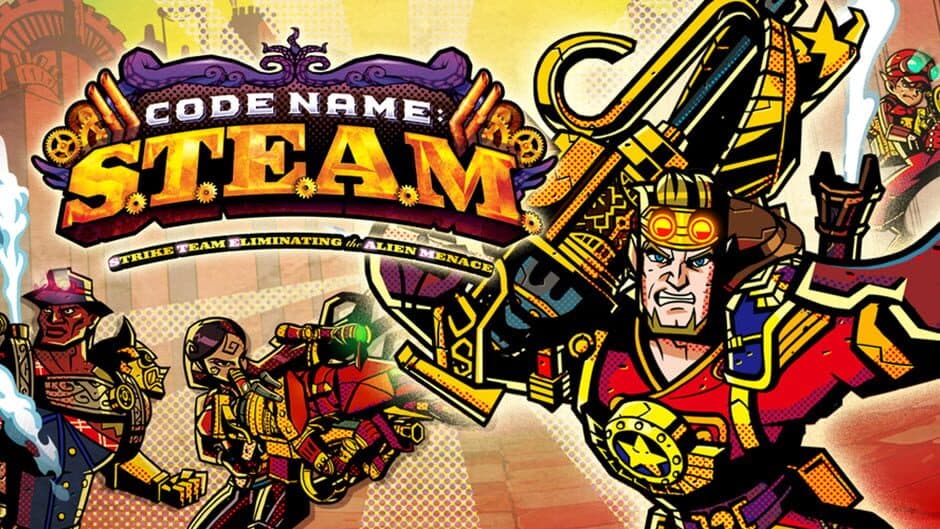 Code Name S.T.E.A.M. banner