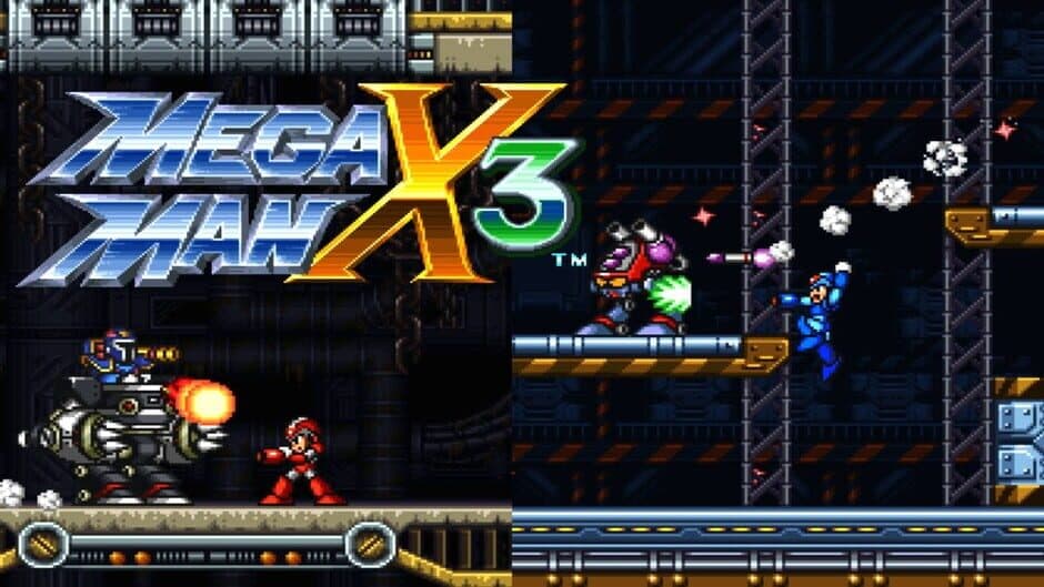 Mega Man X3 banner