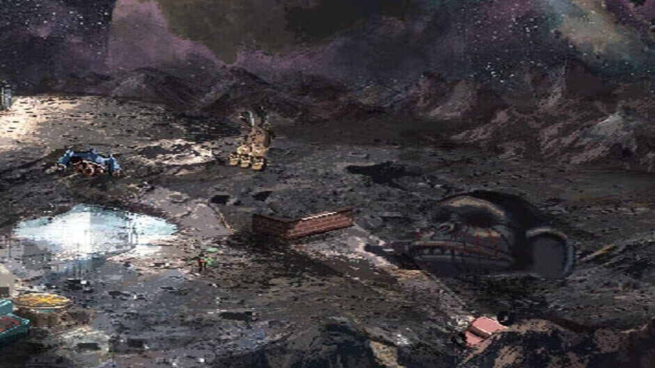 Captain Disaster in: The Dark Side of the Moon banner